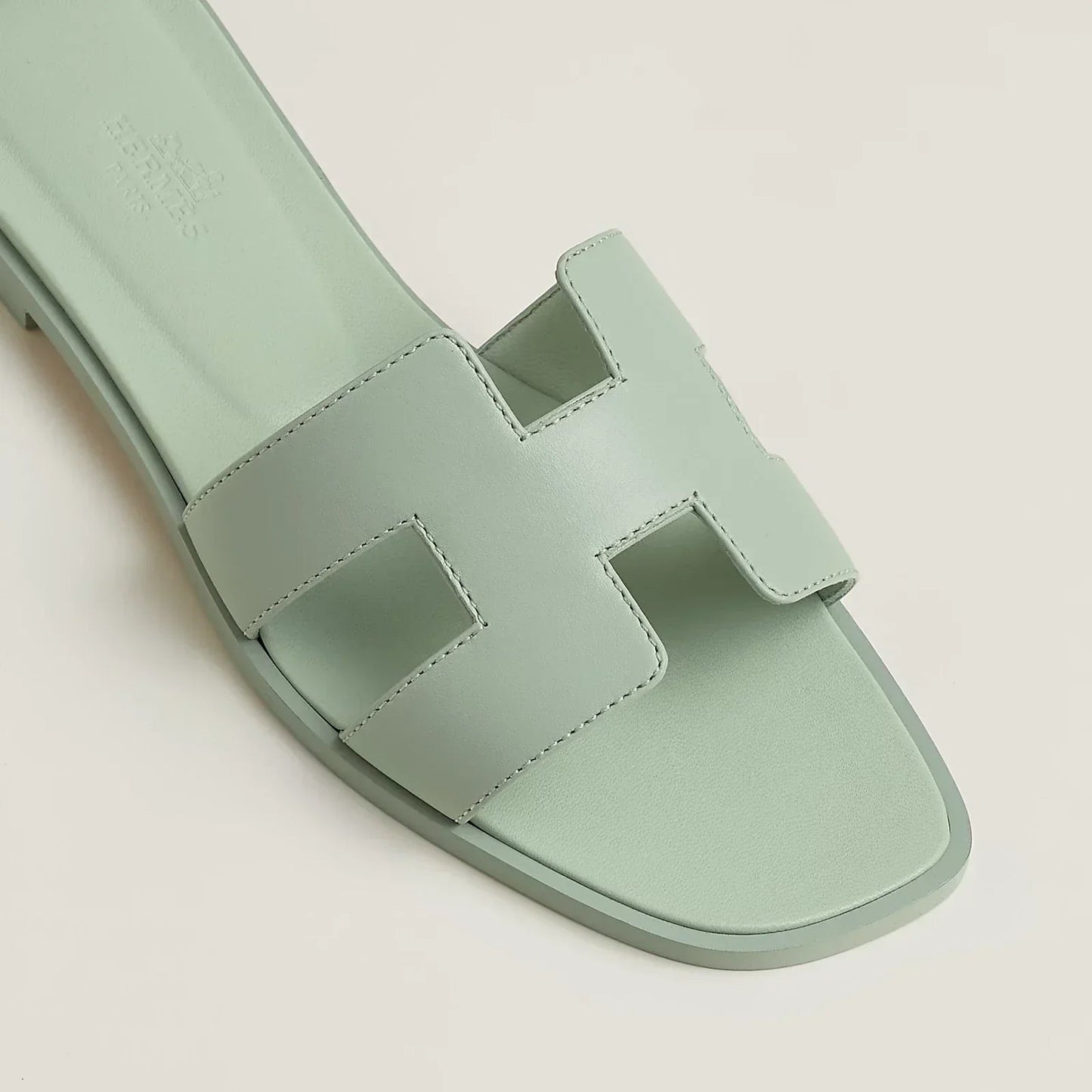HRS Sandales Oran Vert Pastel
