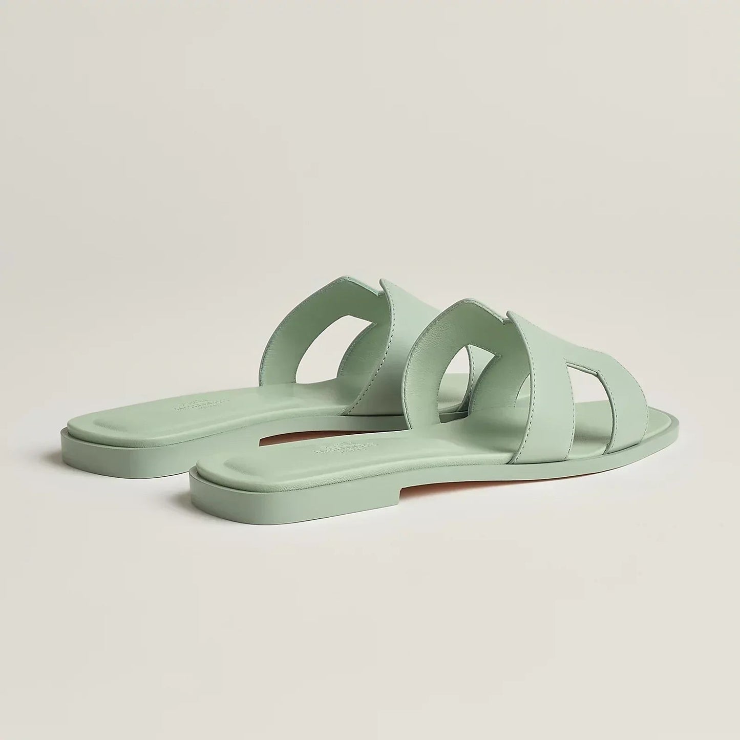 HRS Sandales Oran Vert Pastel