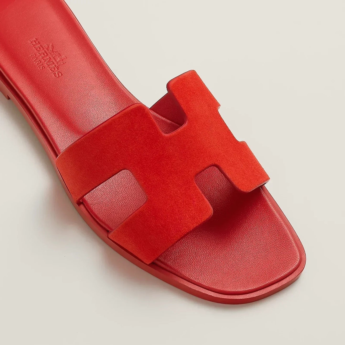 HRS Sandales Oran Rouge Vif