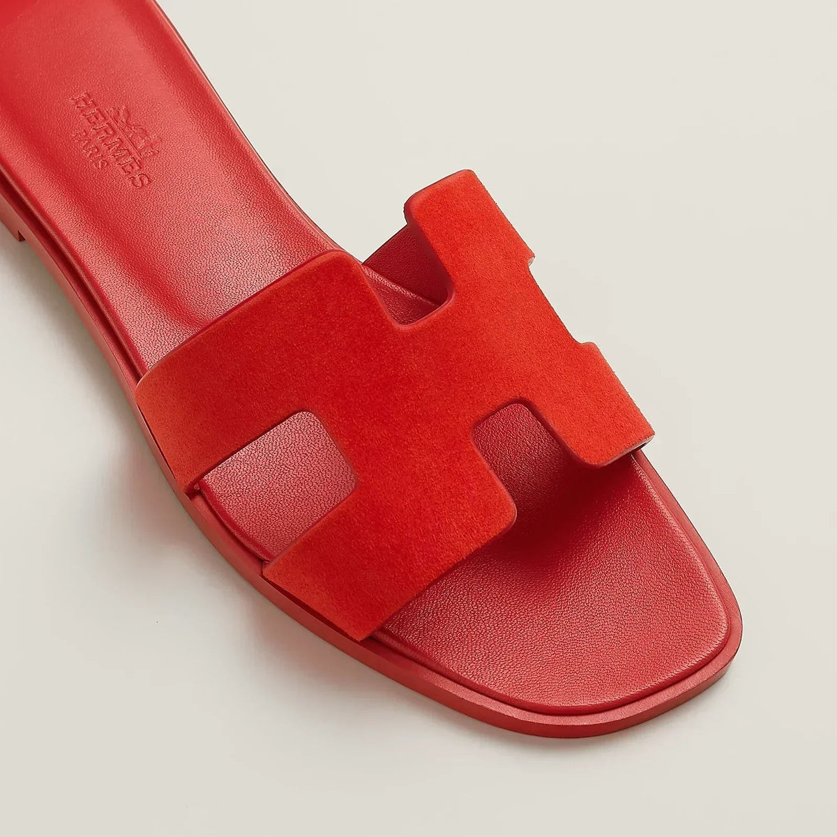 HRS Sandales Oran Rouge Vif