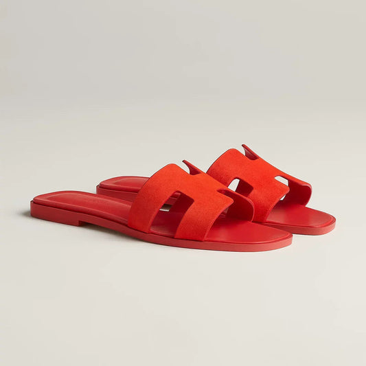 HRS Sandales Oran Rouge Vif